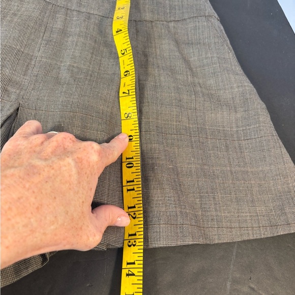 Rare Free People Wool Plaid Mini Skort Sz 4 Y2K 90’s Academia Brittany Spears - Picture 8 of 8